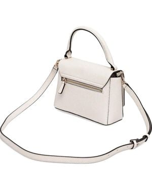 Guess Bolso shopper Fedana con solapa - Blanco