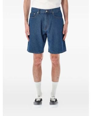 Obey Emerson Denim Shorts - Blue