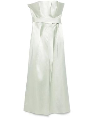 Philosophy Di Lorenzo Serafini Satined Gown - White