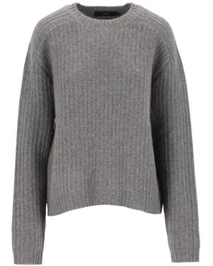 arch4 Nisha Waffle-Knit Jumper - Grey