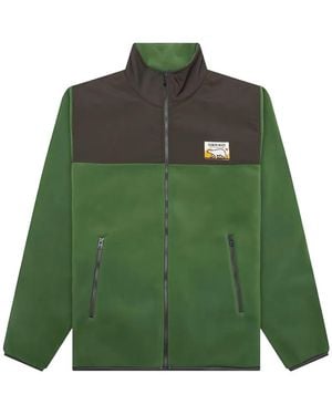 Human Made Fleece Paneled Jacket - Green