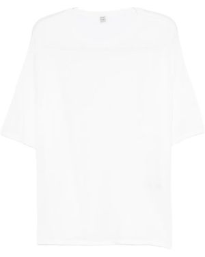 TOTEME Longline T-shirt - ホワイト