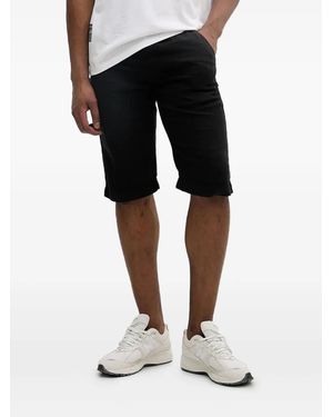 Karl Lagerfeld Shorts mit elastischem Bund - Schwarz