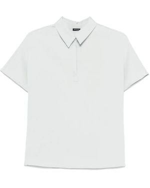 Kiton Jersey Polo Top - White