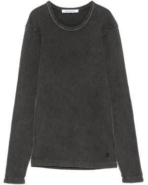 Etudes Studio Rib Long-Sleeve T-Shirt - Black