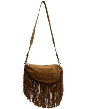 Ash Astrid Fringe-Detail Tote Bag - Brown