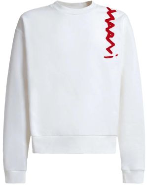 Marni ロゴ スウェットシャツ - ホワイト