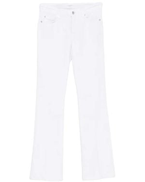 Cambio Paris Flared Jeans - White
