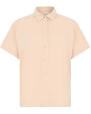 Slowear Kurzärmelige Bluse - Natur