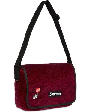 Supreme Mini Side Messenger Bag in Red for Men | Lyst