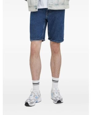 Karl Lagerfeld Pocket Denim Shorts - Blue