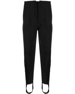 GIUSEPPE DI MORABITO Legging En Laine Mélangée À Taille Haute - Noir