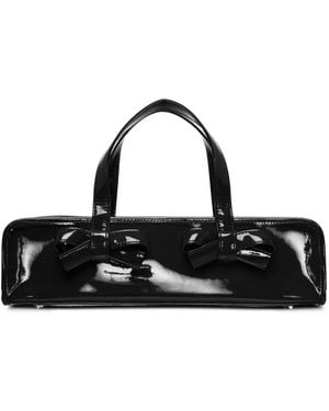 Comme des Garçons Teiban Kichiu Ribbon Tote Bag - Black
