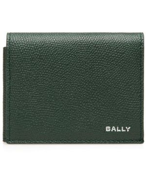 Bally Leather Wallet - Green