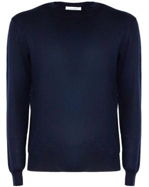 Cruciani Trui Met Ronde Hals - Blauw