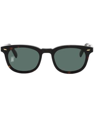Gast Beryl Round-Frame Sunglasses - Green