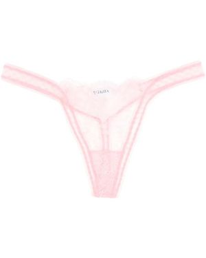 La Perla Lace Thong - Pink