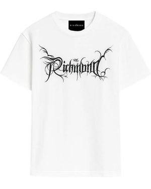 John Richmond Logo-Print T-Shirt - White