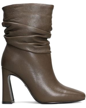 GOLD&ROUGE Bottines Jelly 90 Mm À Fronces - Marron