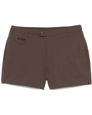 MC2 Saint Barth Harry Swim Shorts - Brown