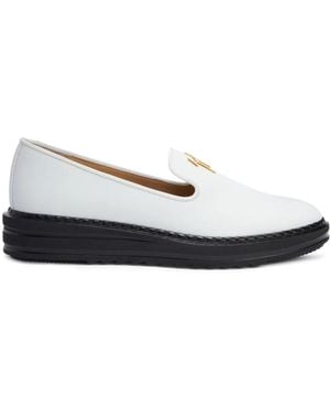 Giuseppe Zanotti Mocasines Tim - Blanco