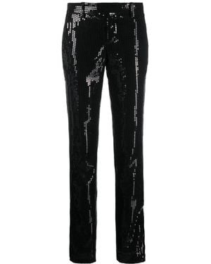 Zadig & Voltaire Pruny Sequinned Tapered Trousers - Black