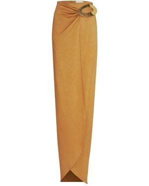 Silvia Tcherassi Gadea Maxi Skirt - Orange