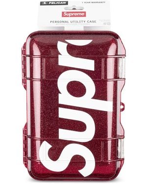 Supreme Pelican 防水 M50 マイクロケース - レッド