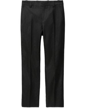 Versace Greca Hose Aus Jacquard - Schwarz