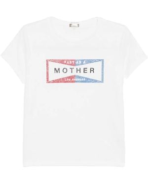 Mother T-Shirt The Boxy Goodie Goodie - Blanc