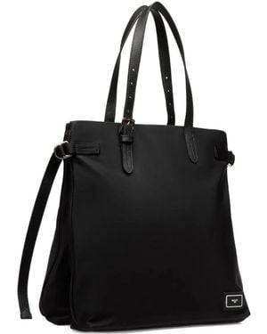 Bally ロゴアップリケ トートバッグ - ブラック