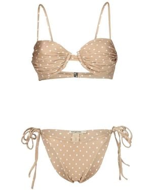 Paramidonna Daisy Bikini Met Stippen - Wit
