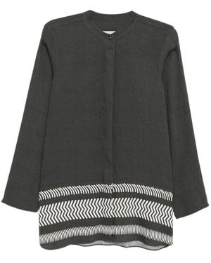 Bambah Metric Oriental Shirt - Black