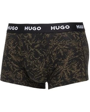 HUGO Logo-Waistband Boxers (Set Of Three) - Black