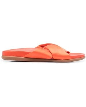 Ancient Greek Sandals Sandali Whitney Con Fasce Incrociate - Arancione