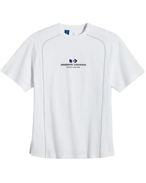 Converse Camiseta con logo bordado de x Ader Error - Blanco