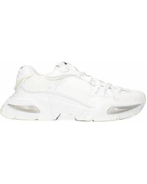 Dolce & Gabbana Mesh-Panel Chunky Sneakers - White