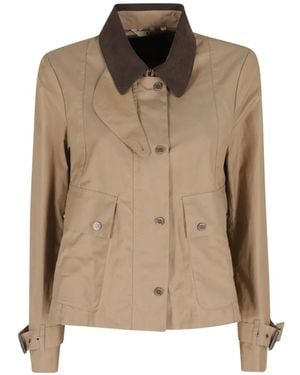 Bazar Deluxe Button Patch Pocket Jacket - Natural