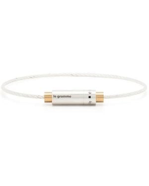Le Gramme 18Kt The 9G Bracelet - White