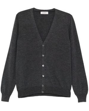 Gran Sasso V-Neck Cardigan - Black