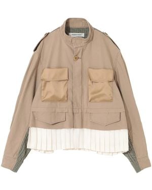 Undercover Cotton Jacket - Natural