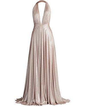 Tadashi Shoji Abendkleid mit Falten - Pink