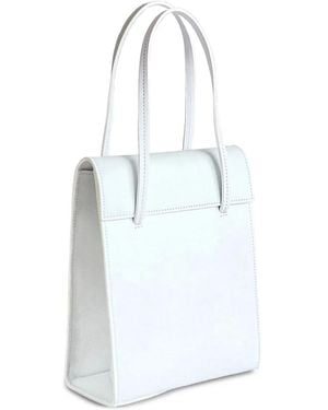 BLAME LILAC Bolso de mano Frita con doble asa - Blanco