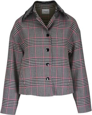 Akris Punto Plaid-Pattern Jacket - Grey