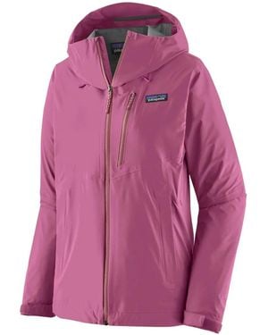 Patagonia Hooded Zip Jacket - Pink