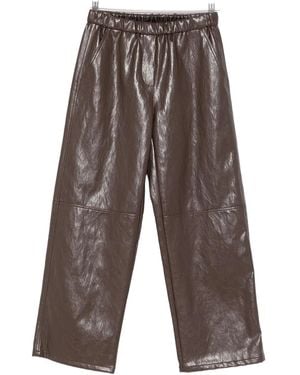 Antonelli Hose aus Leder - Grau