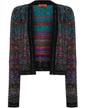Missoni Sequin-Embellished Cardigan - Black