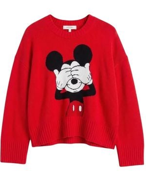 Chinti & Parker Intarsia Trui - Rood