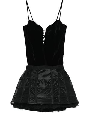 Maria Lucia Hohan Kemenamini パネル ドレス - ブラック