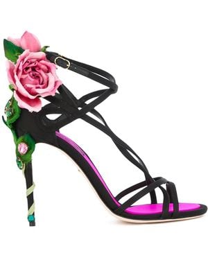 Dolce & Gabbana Kira サンダル - ブラック